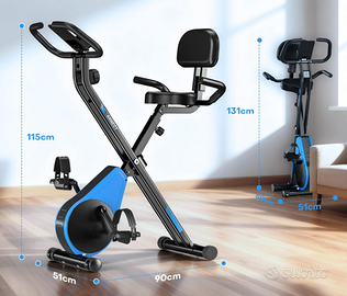 Imballata cyclette sport nuova pieghevole scatolo