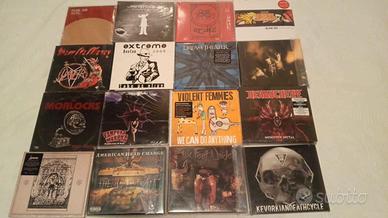 disponibile lista cd punk/metal in foto solo parte