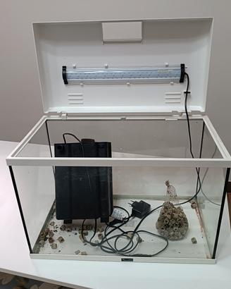 Aquatlantis Set Acquario - Advance 60 LED, Bianco