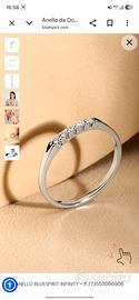 anello donna in oro e diamanti