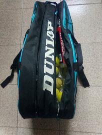 4 racchette da tennis e borsa porta racchette 