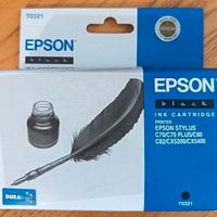 Cartuccia originale Epson T0321 nera nuova
