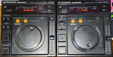 PIONEER CDJ-500S COPPIA