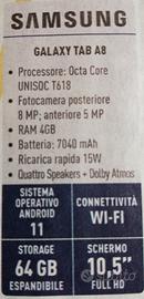 Tablet Samsung Galaxy tab A8