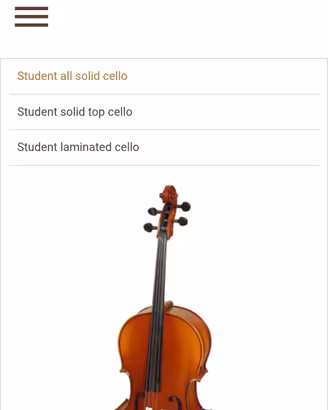 violino nuovo mai utilizzato 