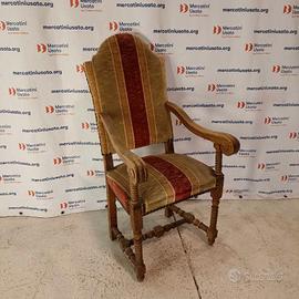 Trono in Noce metà 900