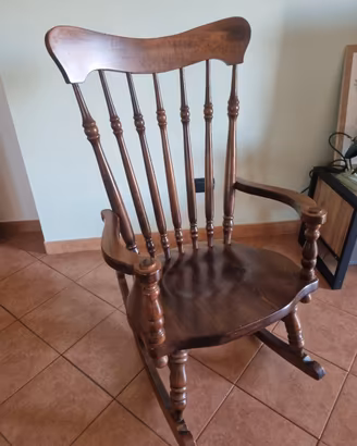 sedia a dondolo della nonna