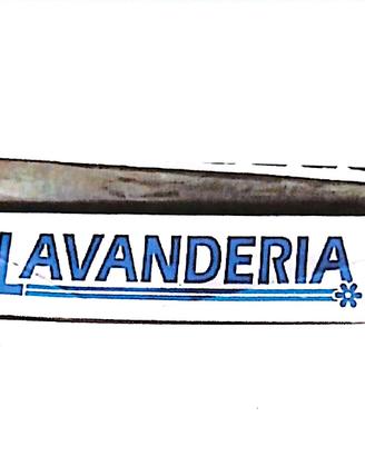 Insegna per lavanderia gratis, da smontare.