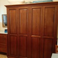 Camera da letto in noce