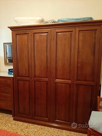 Camera da letto in noce