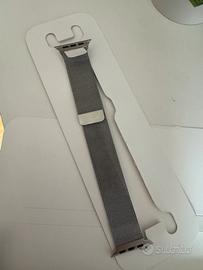 Cinturino Apple Watch 45mm maglia milanese