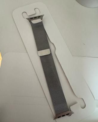 Cinturino Apple Watch 45mm maglia milanese