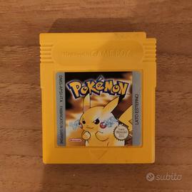 Pokémon Giallo cartuccia - nintendo gameboy - ITA