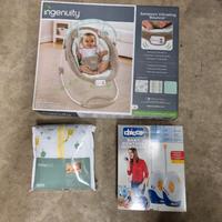 Dondolo, sacco nanna e walkie talkie