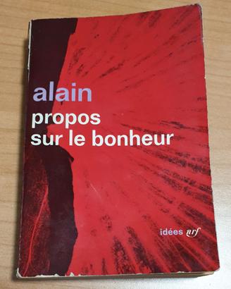 "Propos sur le bonheur" di Alain