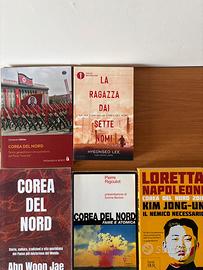 Lotto 5 libri sulla Nord Corea