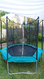 Tappeto trampolino elastico da giardino