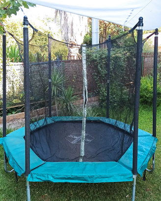 Tappeto trampolino elastico da giardino