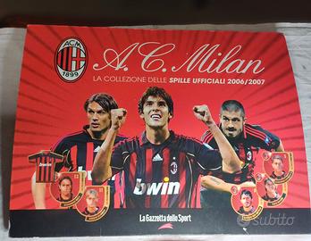 collezione delle spille ufficiali Milan 2006-2007