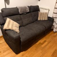 Divano con sedute elettriche