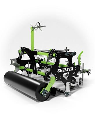 Pacciamatrice Shelter 140 cm per trattore 12-50 HP