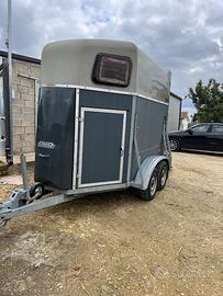 Bockmann Duo trailer per trasporto cavalli