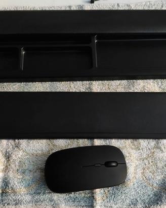 mouse bluetooth e 2 poggia polso 