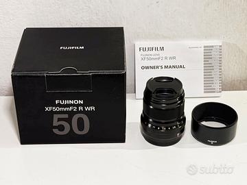 obiettivo Fujifilm XF 50mm f/2 R WR