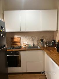 Cucina ikea forno piano cottura gas lavastoviglie