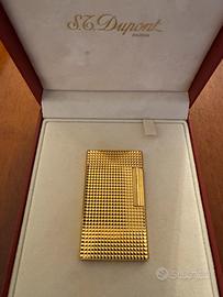 Accendino Dupont  placcato oro