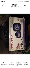Auto parlanti Pioneer x auto 100w nuovo