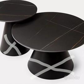 Tavolini tondi da 50 e 70 cm senza piedi