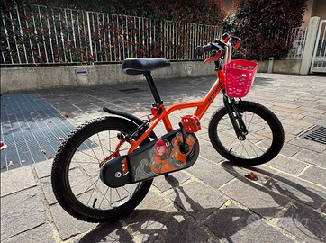 Bici bambina 16" Robot B'Twin 4.5-6 anni