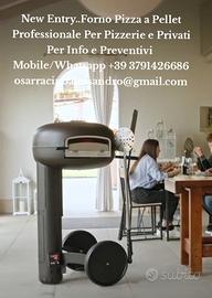 FORNO PIZZA A PELLET PER USO PRIVATO E PIZZERIE