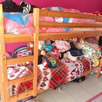 letto a castello ikea e cucina 