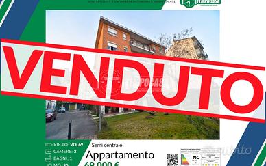 QUADRILOCALE AL TERZO PIANO CON ASCENSORE.