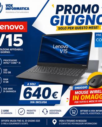 Lenovo V15 intel I5
