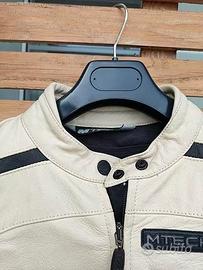 Giacca pelle moto donna