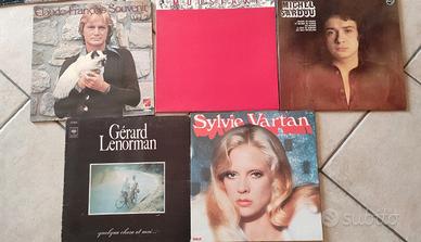 Lotto vinili francesi anni 70