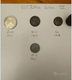 Monete Regno Italia Vittorio Emanuele III