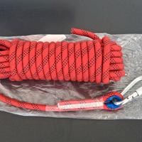 Corda con 1 moschettone, 10 mt., 12 mm., 2100kg