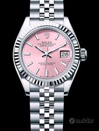 Rolex DJ donna 28mm 279274 Pink jubilé 04/2026 new