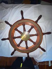 Ruota timone barca antica - Nautica In vendita a Padova