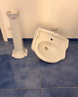 Lavabo con colonna Simas Old England