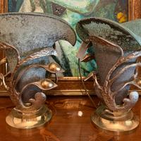 Coppia di lampade decorative