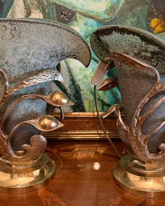 Coppia di lampade decorative