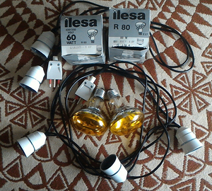 Prolunghe per lampada led con interruttore E27