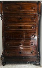 cassettiera palissandro