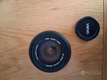 Obiettivo SIGMA 28-135 F3.5-5.6 Macro