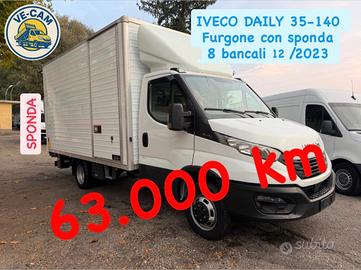 IVECO DAILY 35-140 FURGONE CON SPONDA 12/2023
